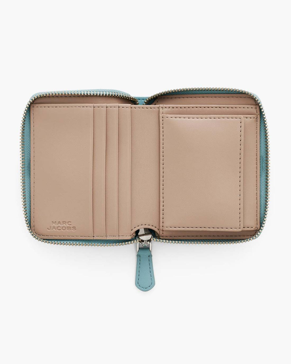 The Everyday Slim Compact Wallet Sky Blue - Marc Jacobs