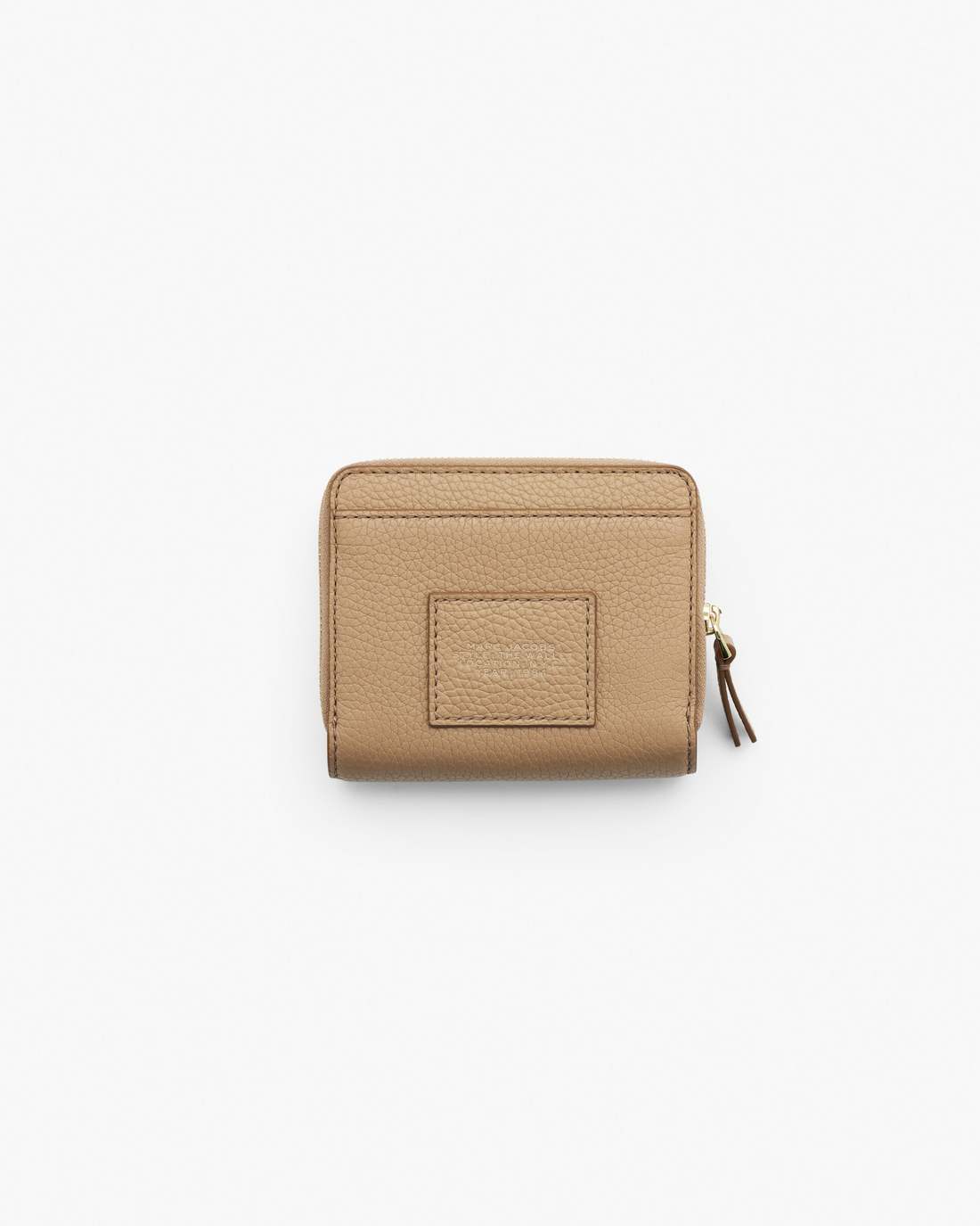 The Leather Mini Compact Wallet Camel - Marc Jacobs