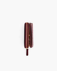 The Leather Mini Compact Wallet Cherry - Marc Jacobs