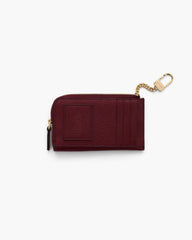 The Leather Top Zip Multi Wallet Cherry - Marc Jacobs