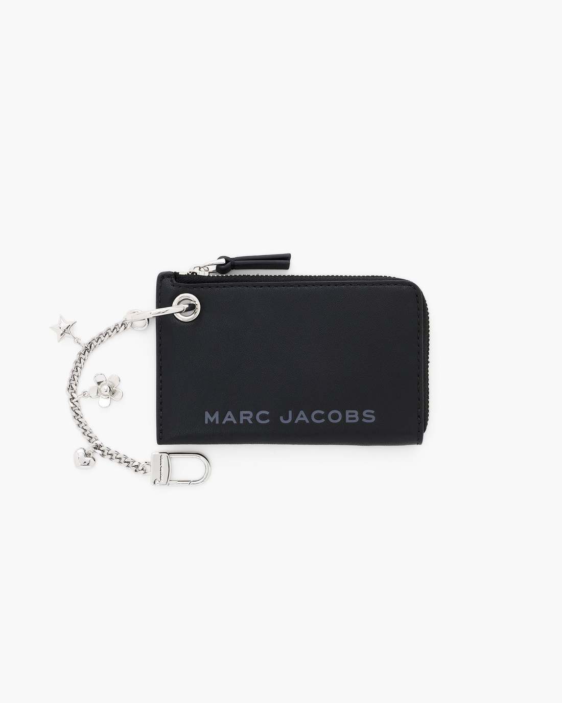 The Top Zip Charm Wallet Black - Marc Jacobs