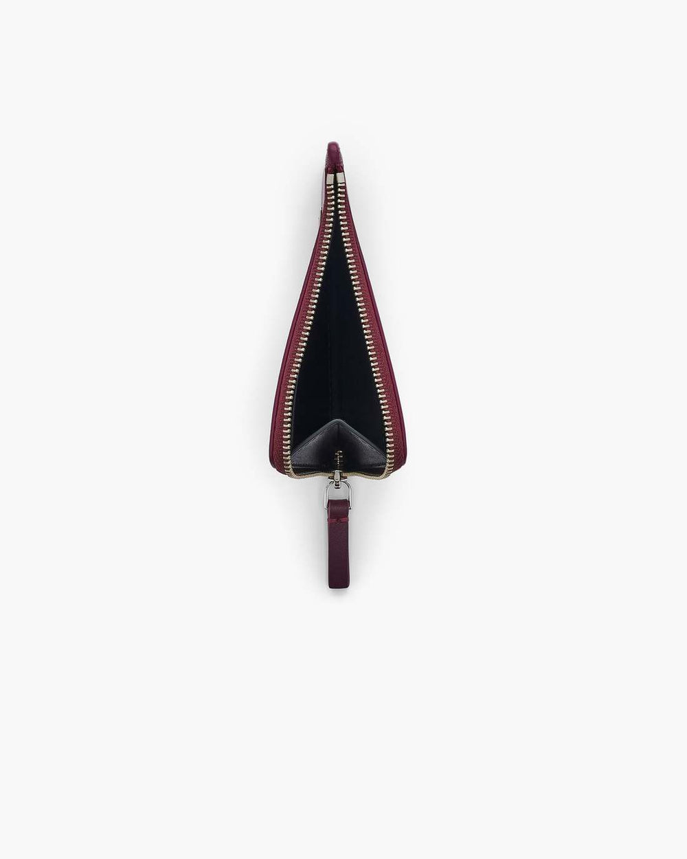 The Top Zip Charm Wallet Dark Plum - Marc Jacobs