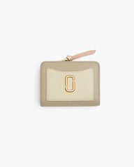 The Utility Snapshot Mini Compact Wallet Khaki Multi - Marc Jacobs