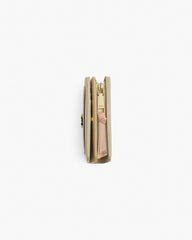 The Utility Snapshot Mini Compact Wallet Khaki Multi - Marc Jacobs