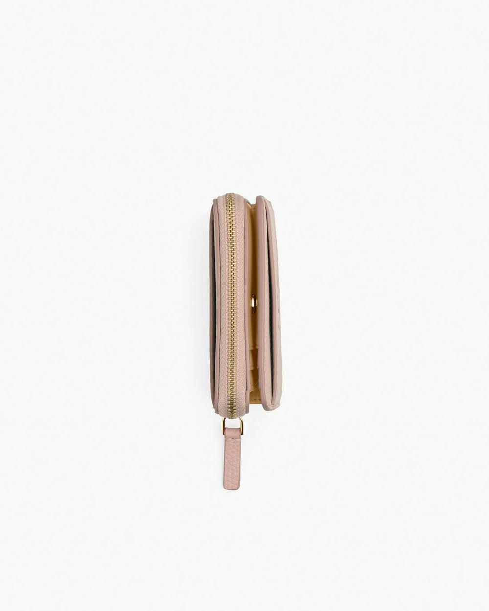 The Leather Mini Compact Wallet Rose - Marc Jacobs