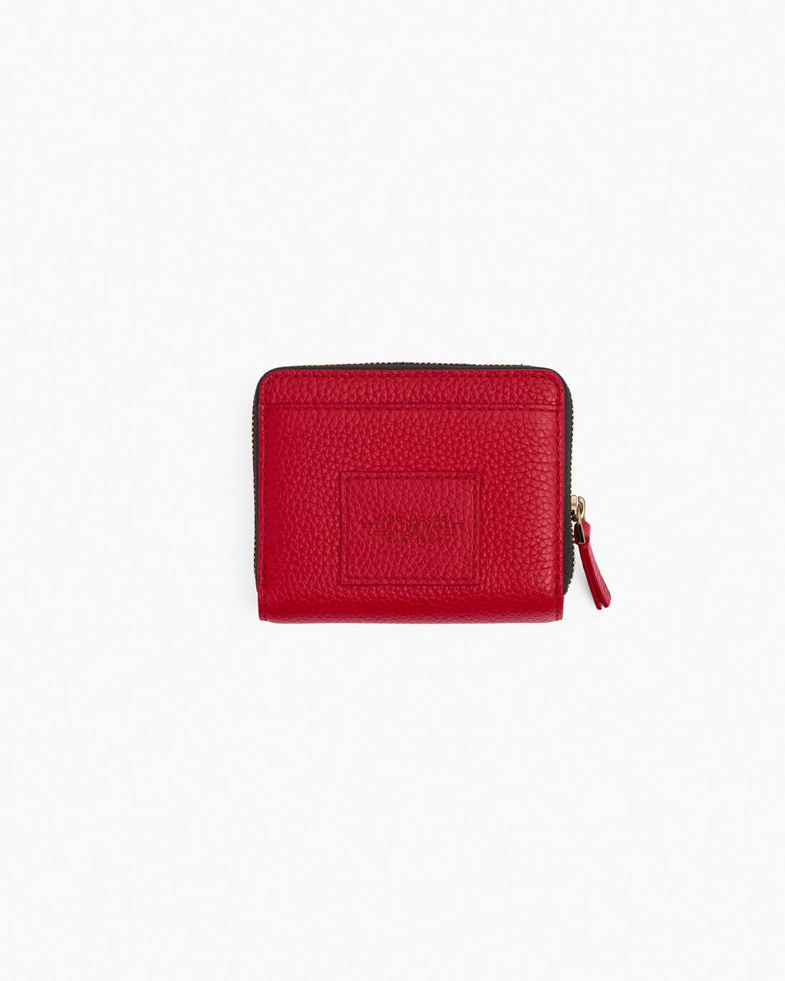 The Leather Mini Compact Wallet True Red - Marc Jacobs