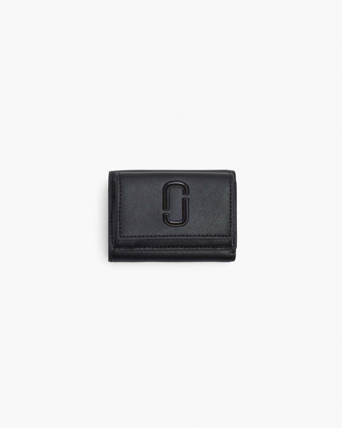 The Utility Snapshot DTM Mini Trifold Wallet Black - Marc Jacobs