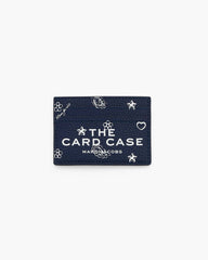 The Bandana Card Case Navy Multi - Marc Jacobs
