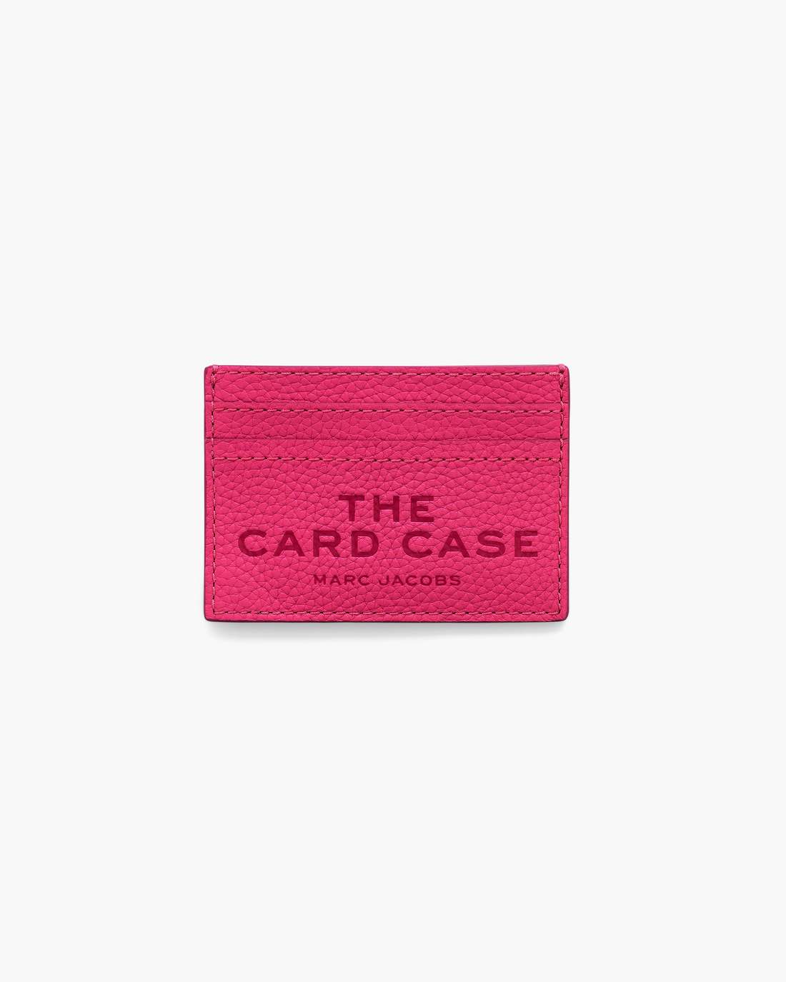 The Leather Card Case Raspberry Pink - Marc Jacobs