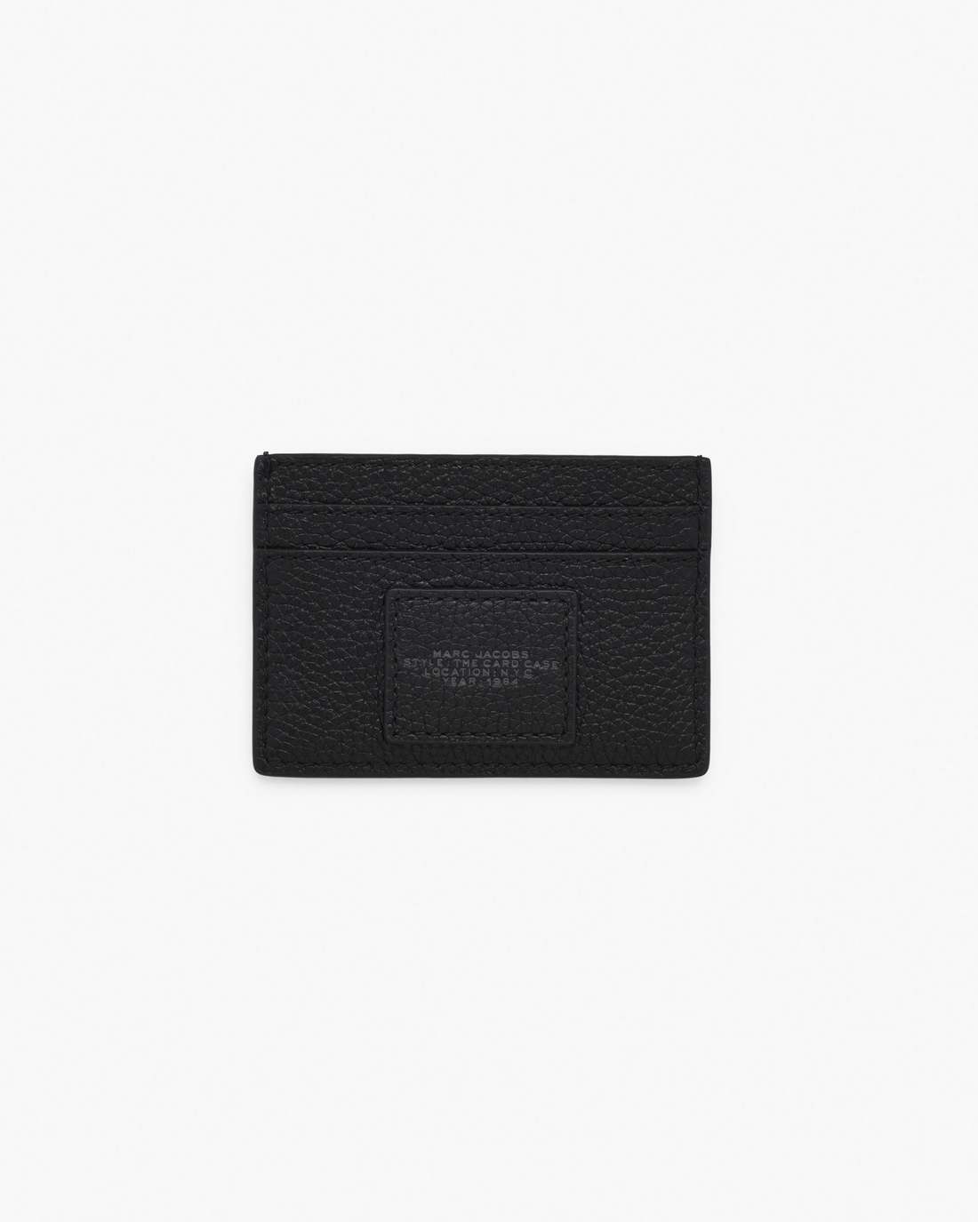 The Leather Card Case Black - Marc Jacobs