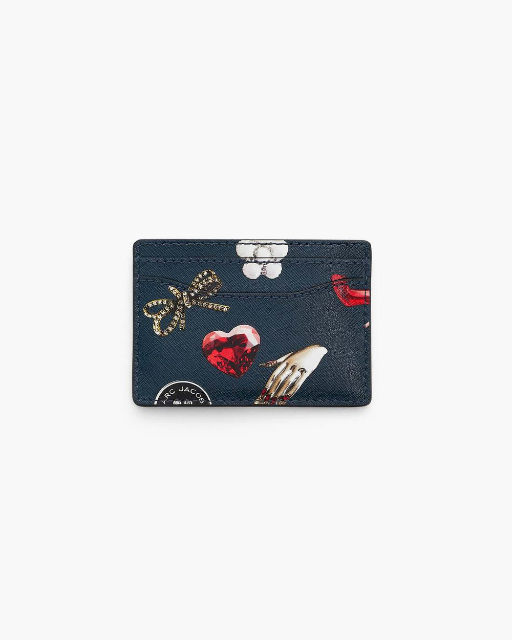 The Trinket Utility Snapshot Card Case Navy Multi - Marc Jacobs