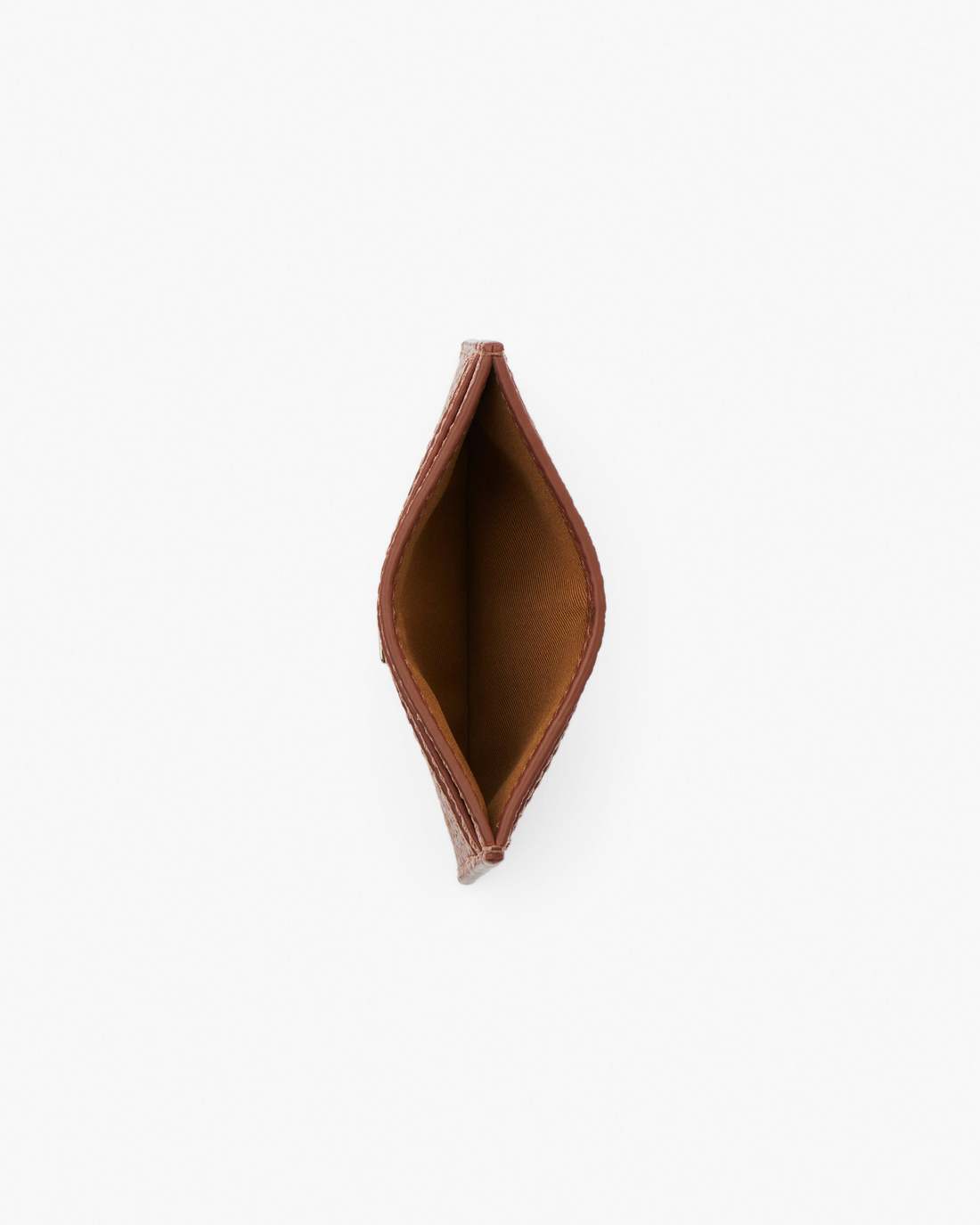 The Leather Card Case Argan Oil - Marc Jacobs