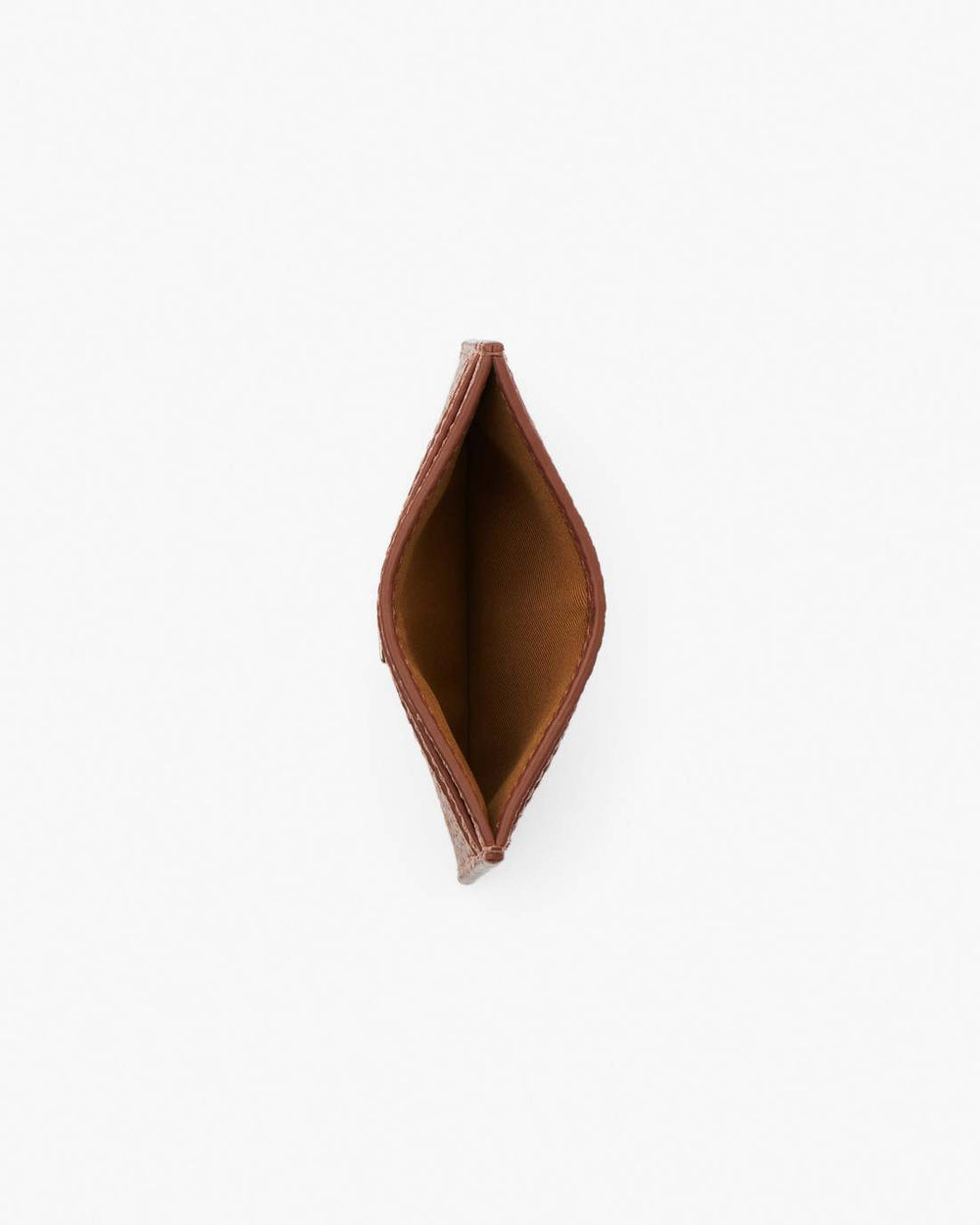 The Leather Card Case Argan Oil - Marc Jacobs