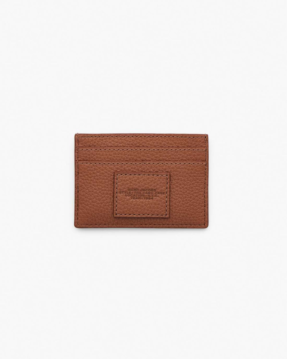 The Leather Card Case Argan Oil - Marc Jacobs