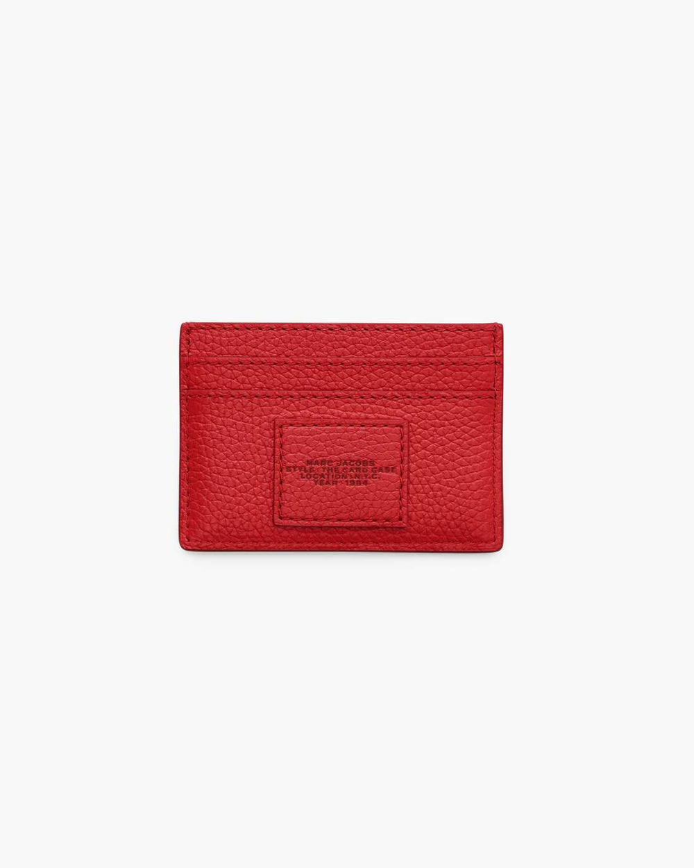 The Leather Card Case True Red - Marc Jacobs