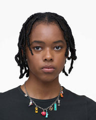 The City Charm Necklace New York Silver/Multi - Marc Jacobs