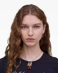 The Trinket Cluster Necklace Silver/Multi - Marc Jacobs