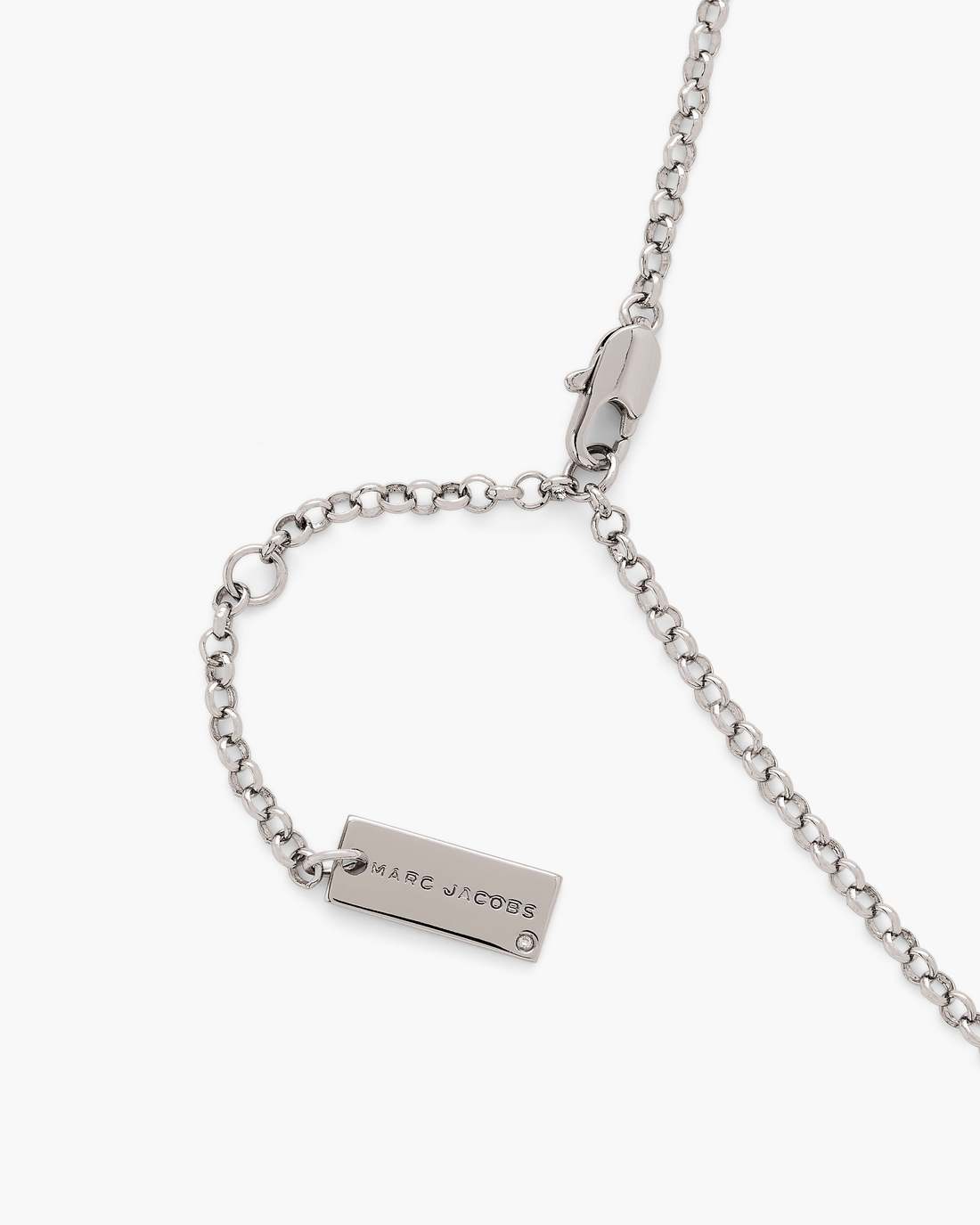 The Trinket Cluster Necklace Silver/Multi - Marc Jacobs