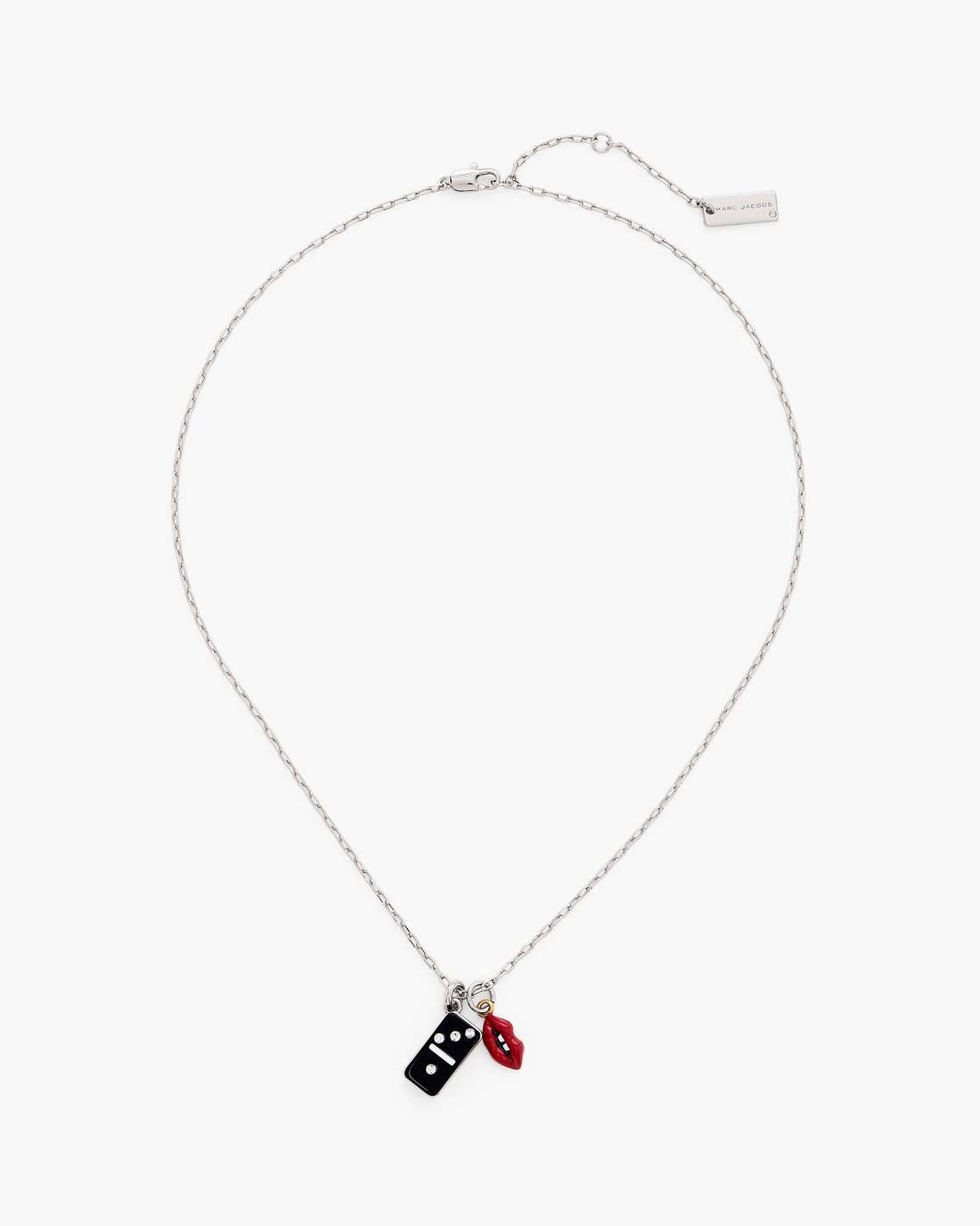 The Trinket Pendant Necklace Silver/Multi - Marc Jacobs