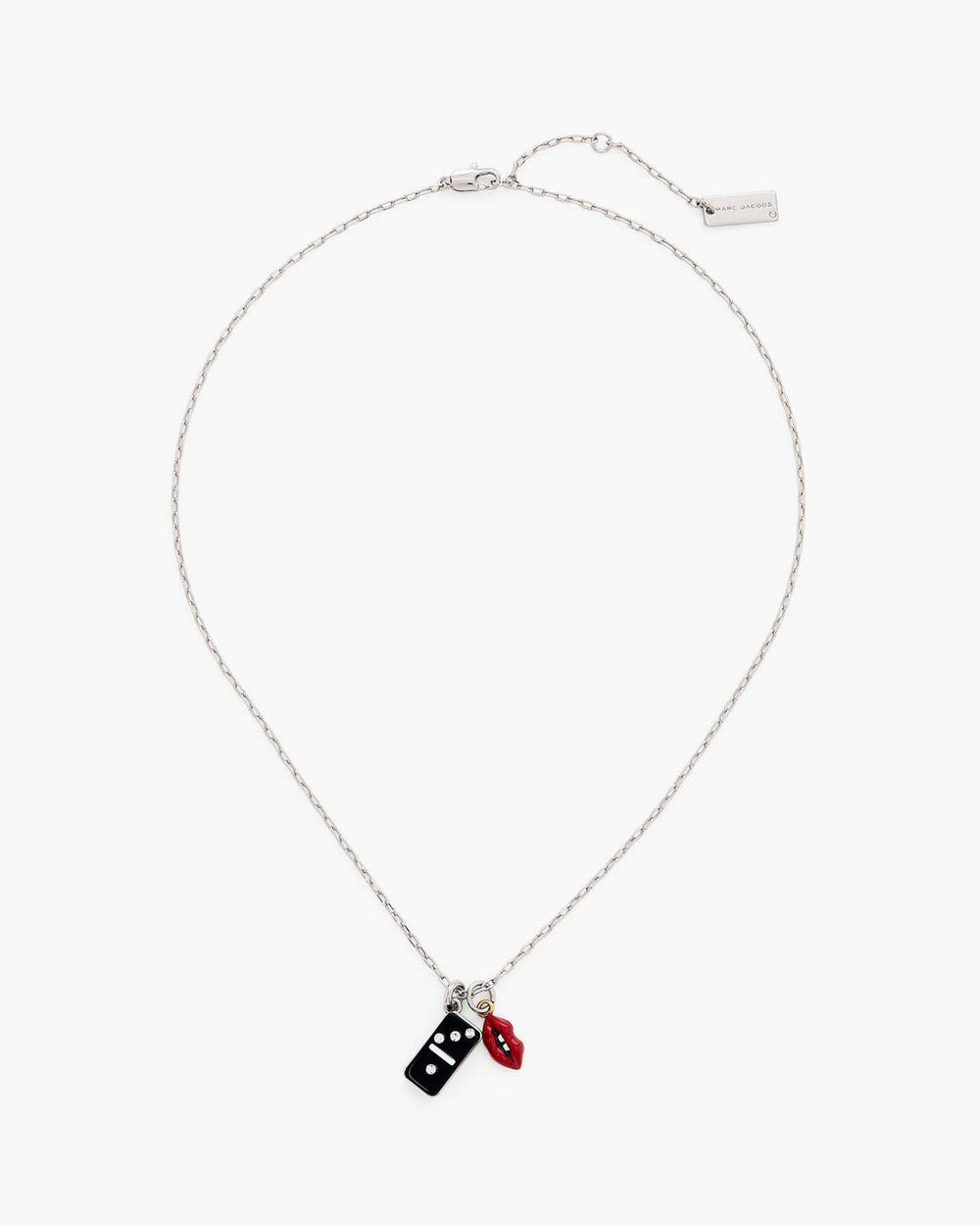 The Trinket Pendant Necklace Silver/Multi - Marc Jacobs
