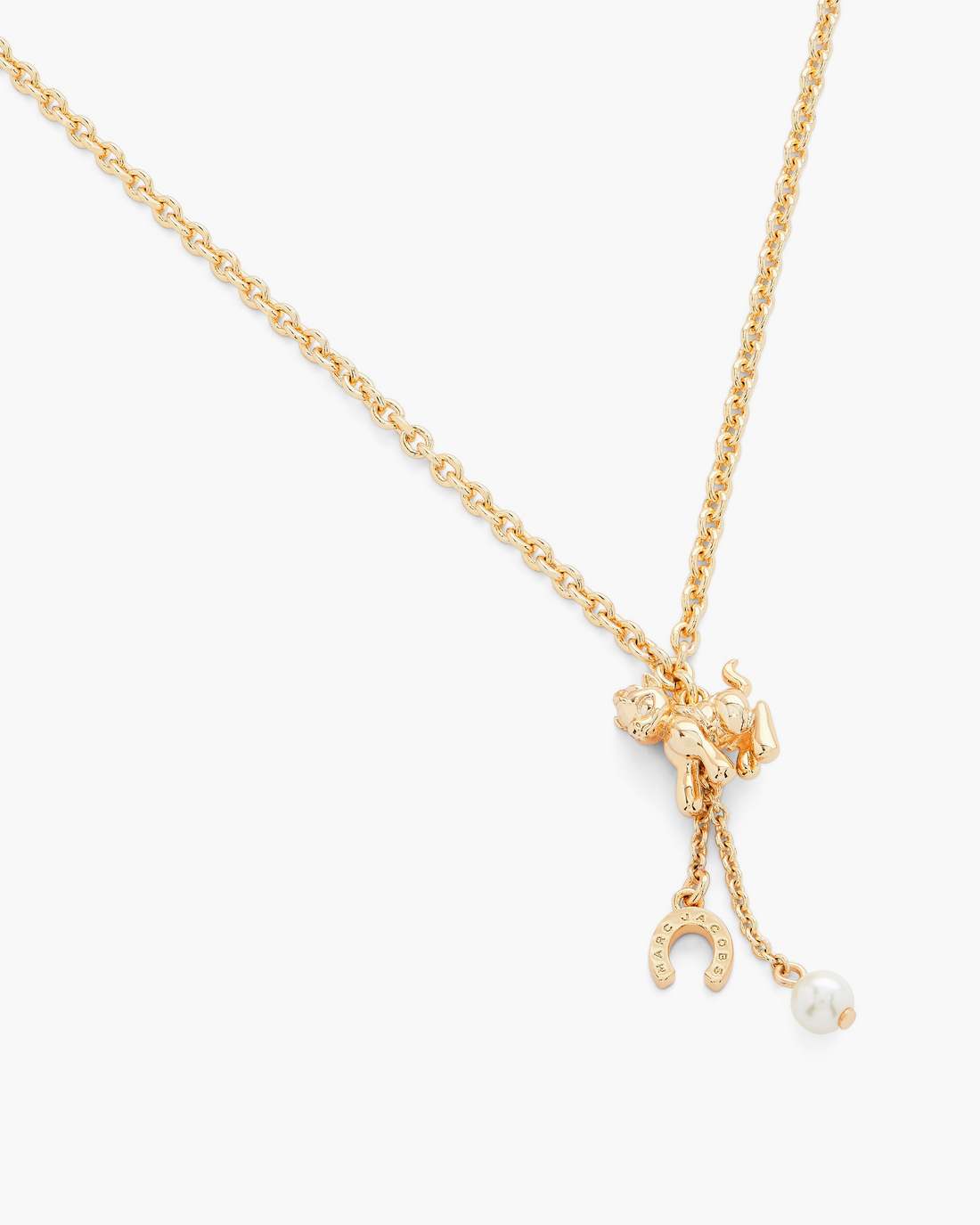 The Year Of The Horse Necklace Gold - Marc Jacobs