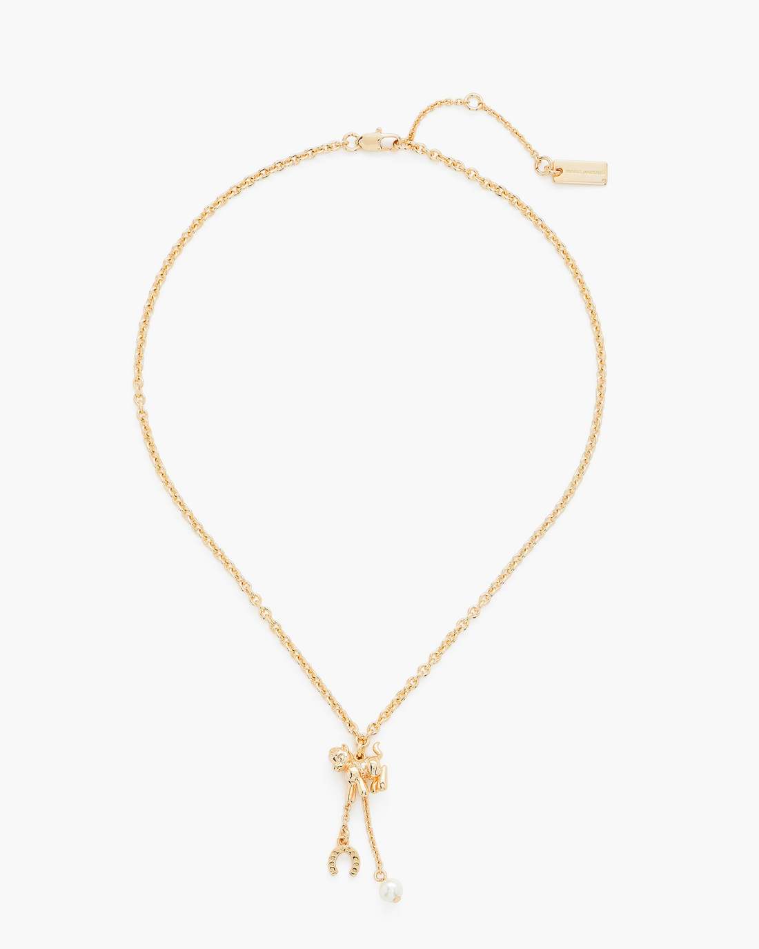 The Year Of The Horse Necklace Gold - Marc Jacobs