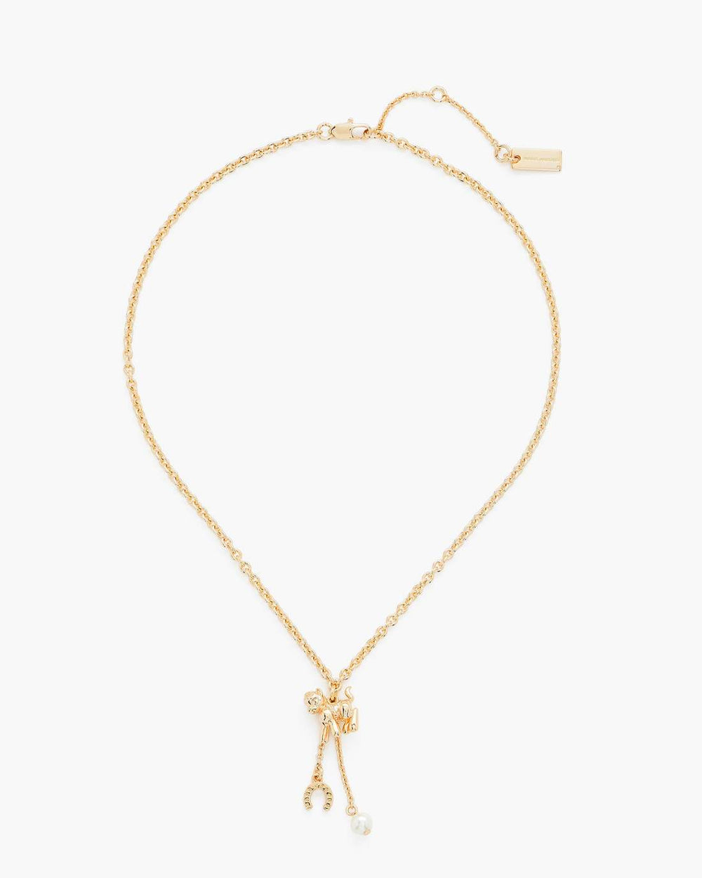The Year Of The Horse Necklace Gold - Marc Jacobs
