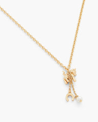 The Year Of The Horse Necklace Gold - Marc Jacobs