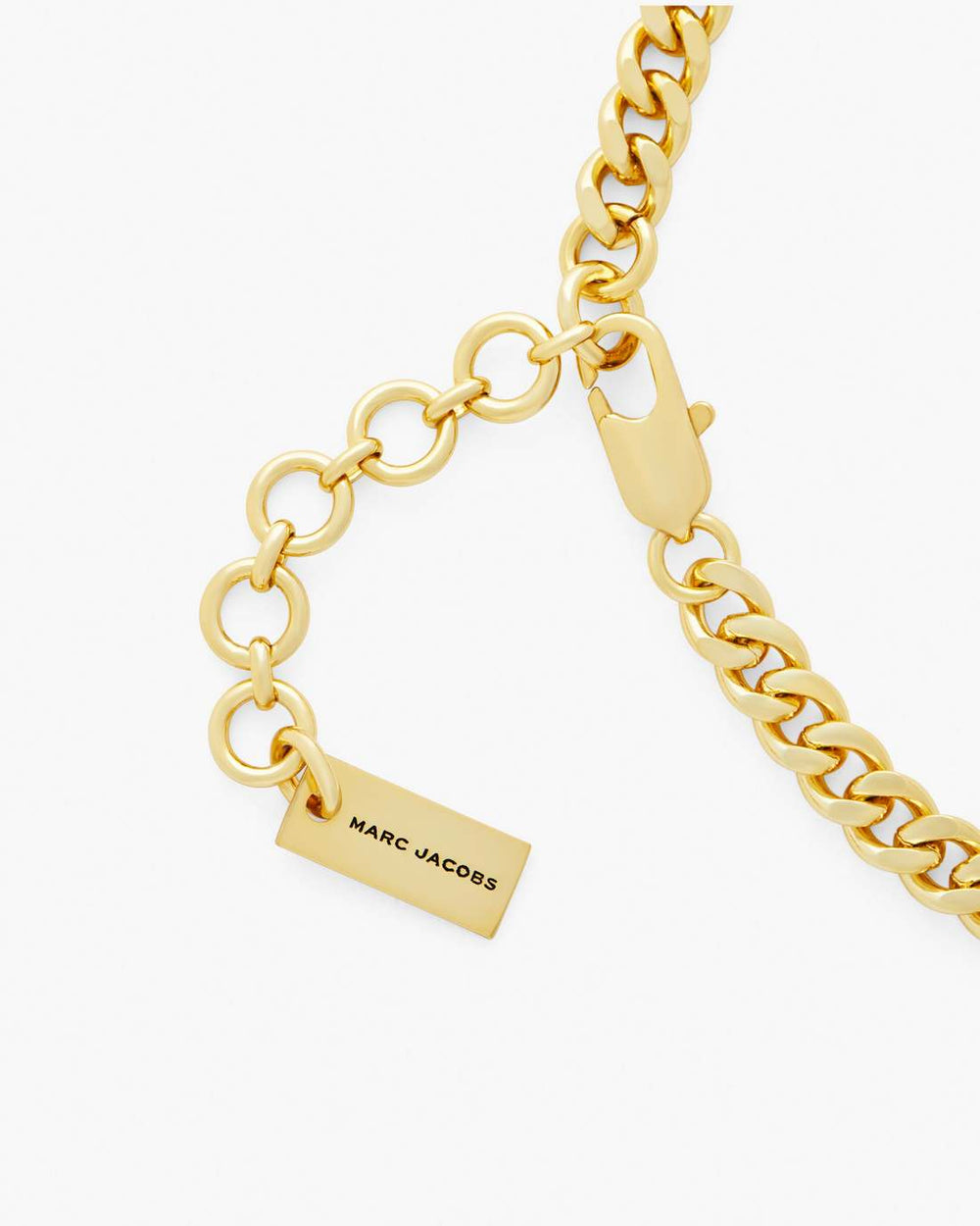 The Mini Icon Charm Necklace Light Antique Gold - Marc Jacobs