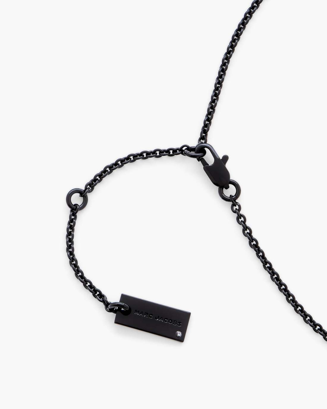 The Daisy Pave Necklace Black/Black Crystal - Marc Jacobs
