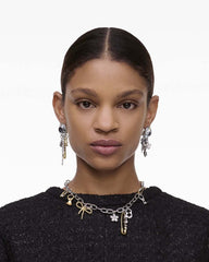 The Grunge Glam Charm Necklace Gold/Silver - Marc Jacobs
