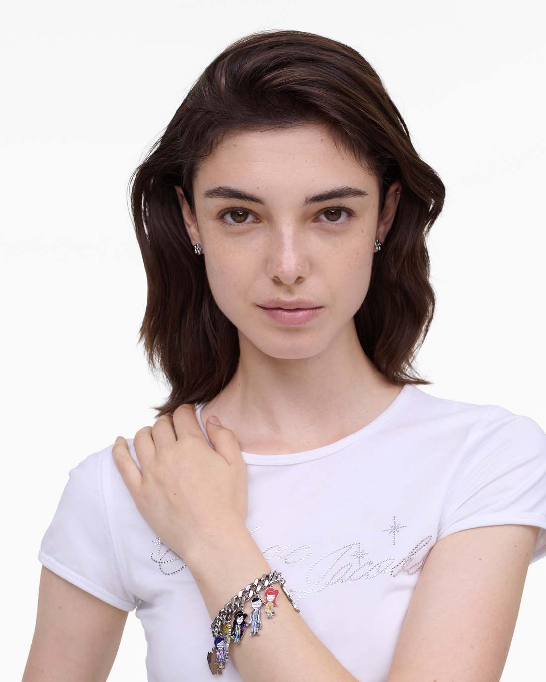 The Cities Charm Bracelet Silver/Multi - Marc Jacobs