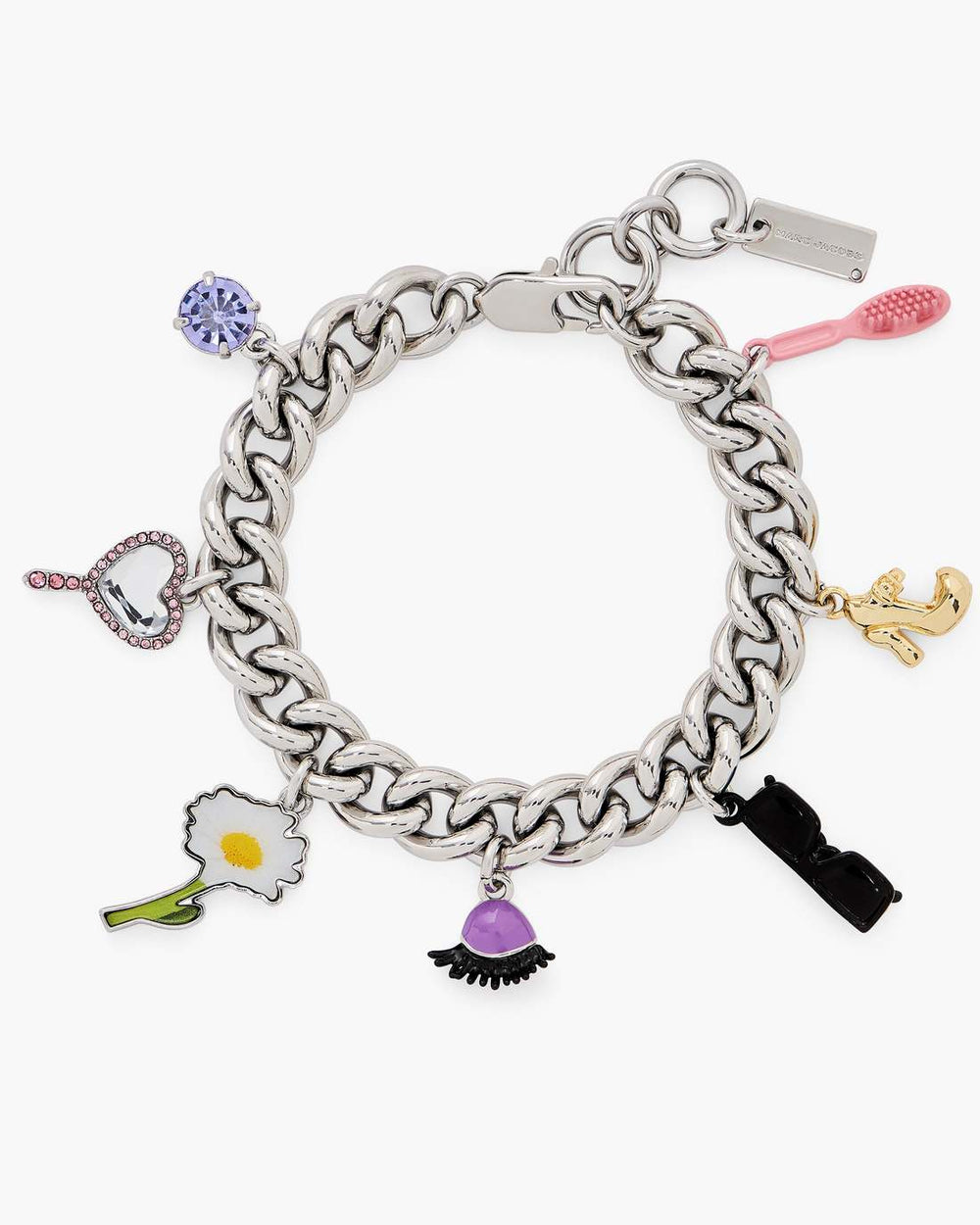 The Dollhouse Charm Bracelet Silver/Multi - Marc Jacobs