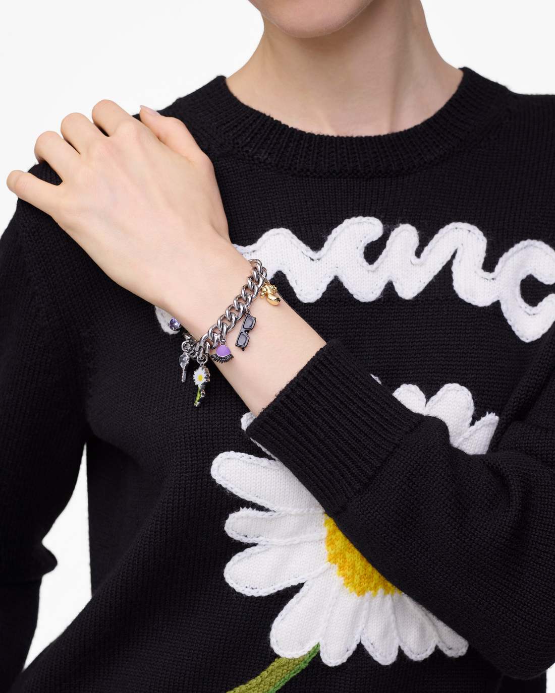 The Dollhouse Charm Bracelet Silver/Multi - Marc Jacobs