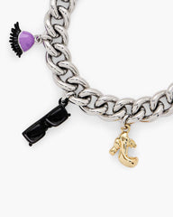 The Dollhouse Charm Bracelet Silver/Multi - Marc Jacobs