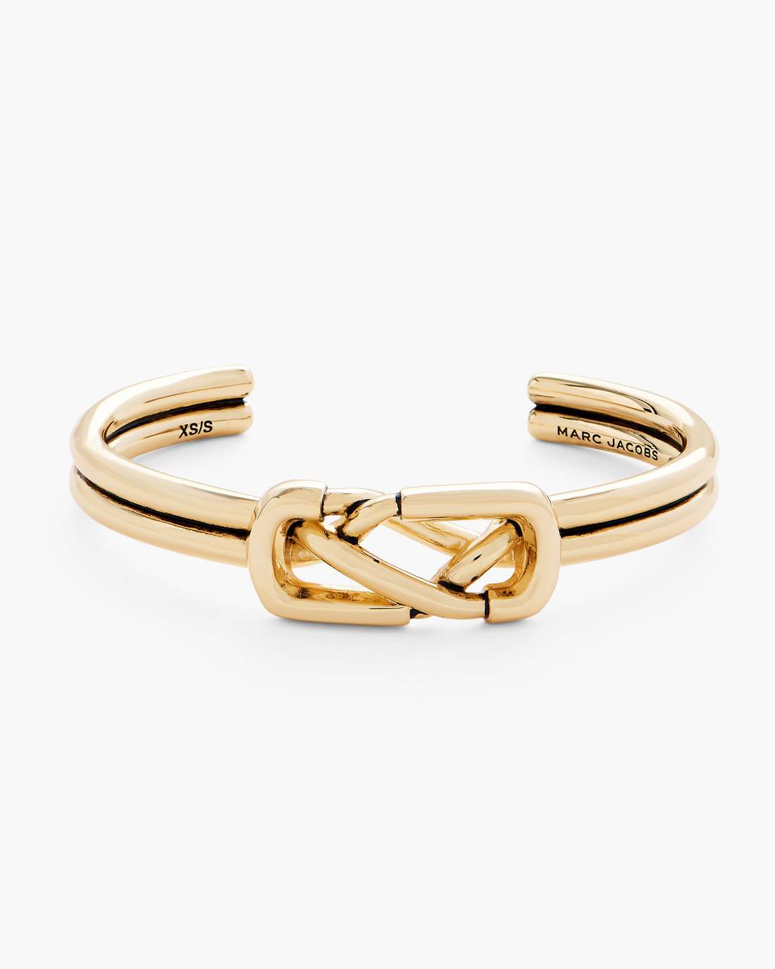 The Dual Cuff Bracelet Gold - Marc Jacobs