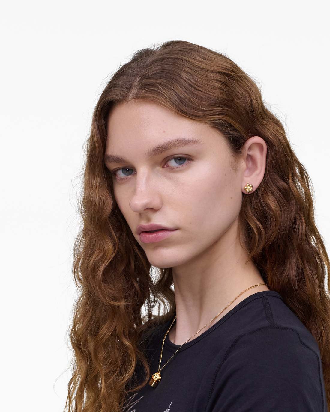 Daisy Balloon Stud Earrings Gold - Marc Jacobs