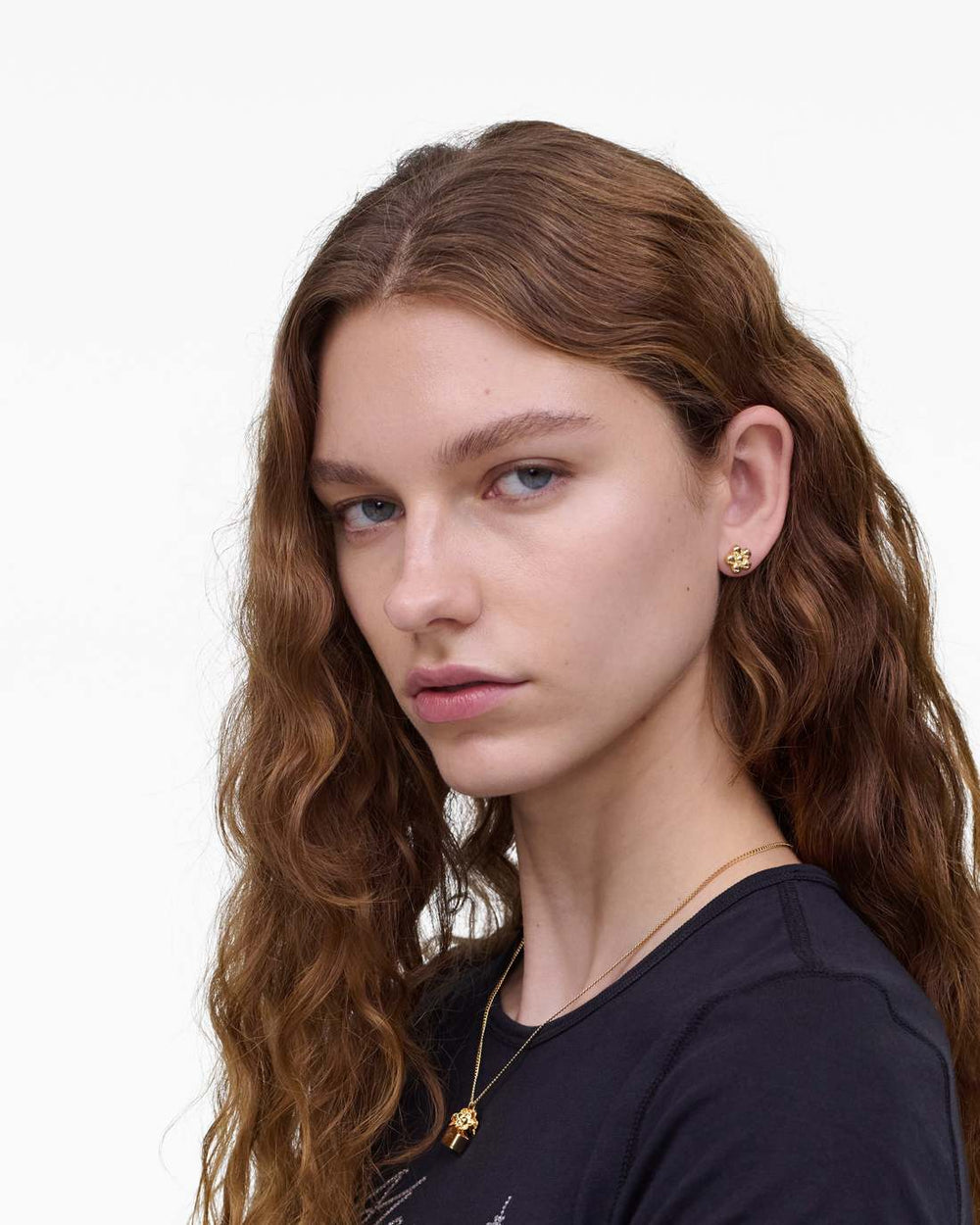 Daisy Balloon Stud Earrings Gold - Marc Jacobs