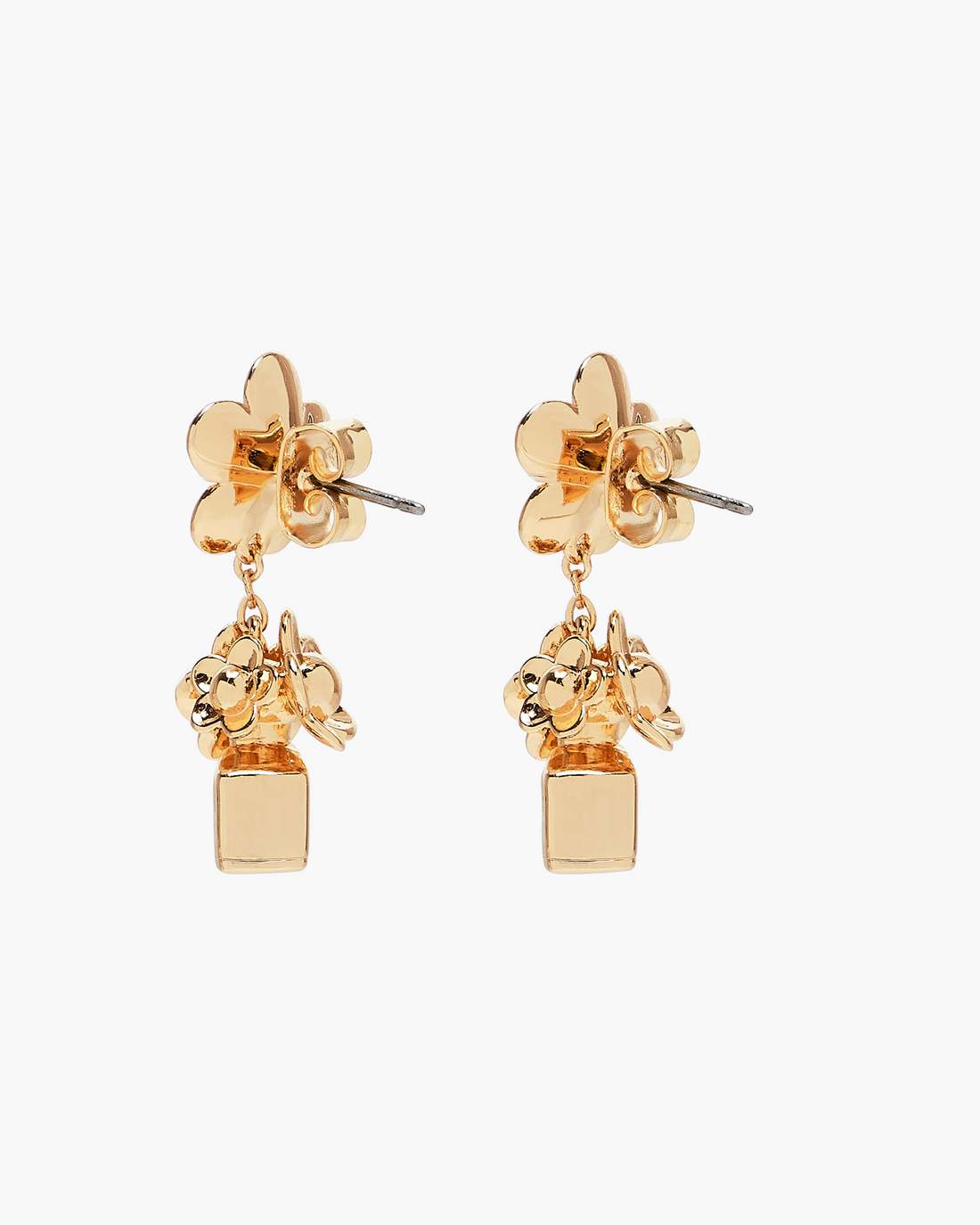 The Mini Icon Daisy Earrings Gold - Marc Jacobs