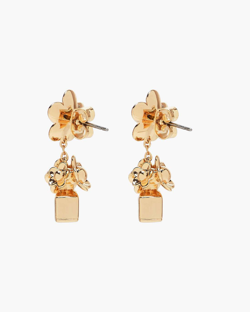 The Mini Icon Daisy Earrings Gold - Marc Jacobs