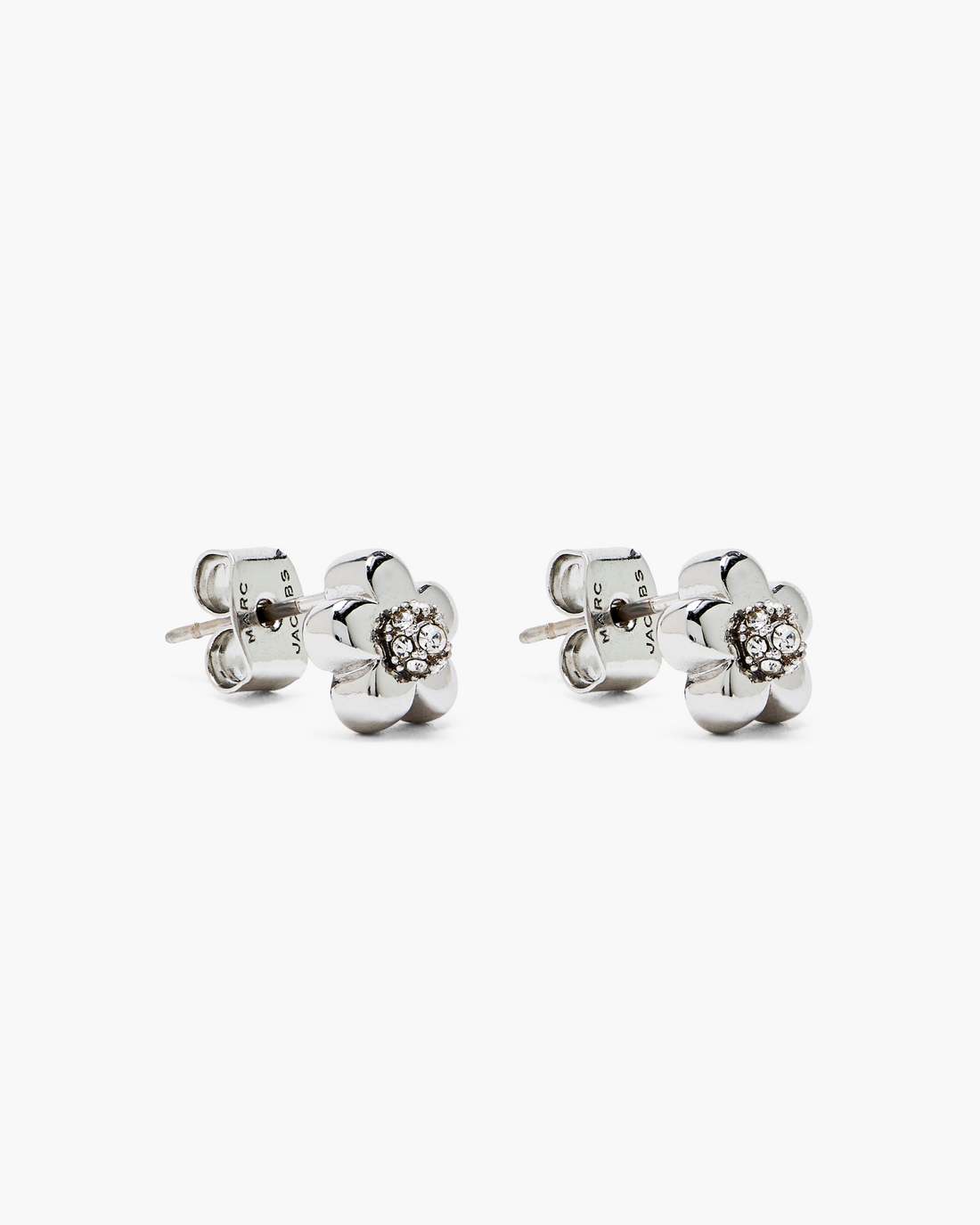 The Daisy Earrings Silver/Crystal - Marc Jacobs