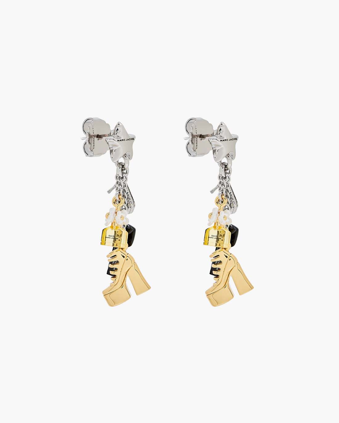 The Mini Icon Charm Earrings Gold/Silver - Marc Jacobs