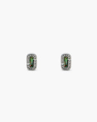 The J Marc Luxe Abalone Earrings Silver/Crystal - Marc Jacobs