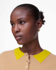 The Dual Hoop Earrings Gold - Marc Jacobs