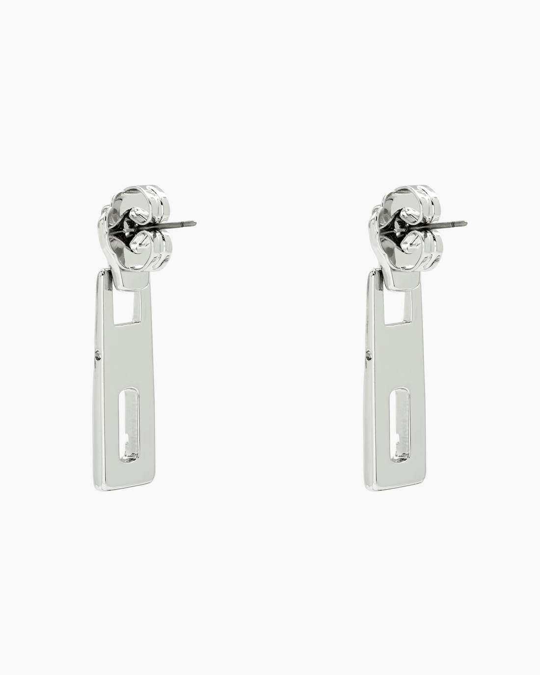 J Marc Zipper Earrings Silver - Marc Jacobs