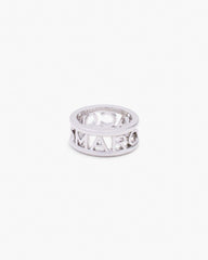 The Monogram Ring Silver - Marc Jacobs