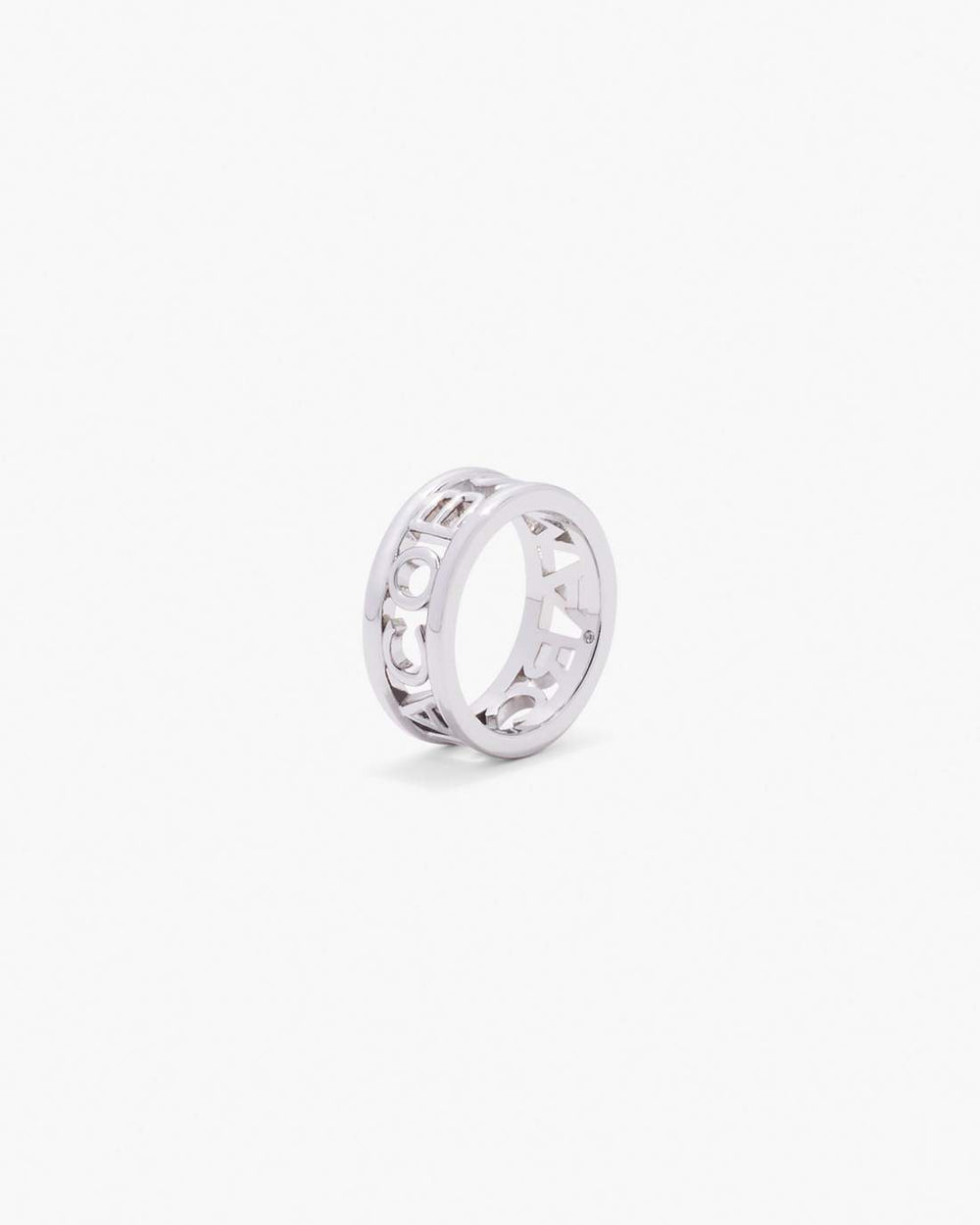 The Monogram Ring Silver - Marc Jacobs