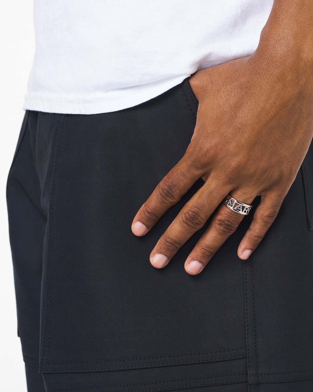 The Monogram Ring Silver - Marc Jacobs