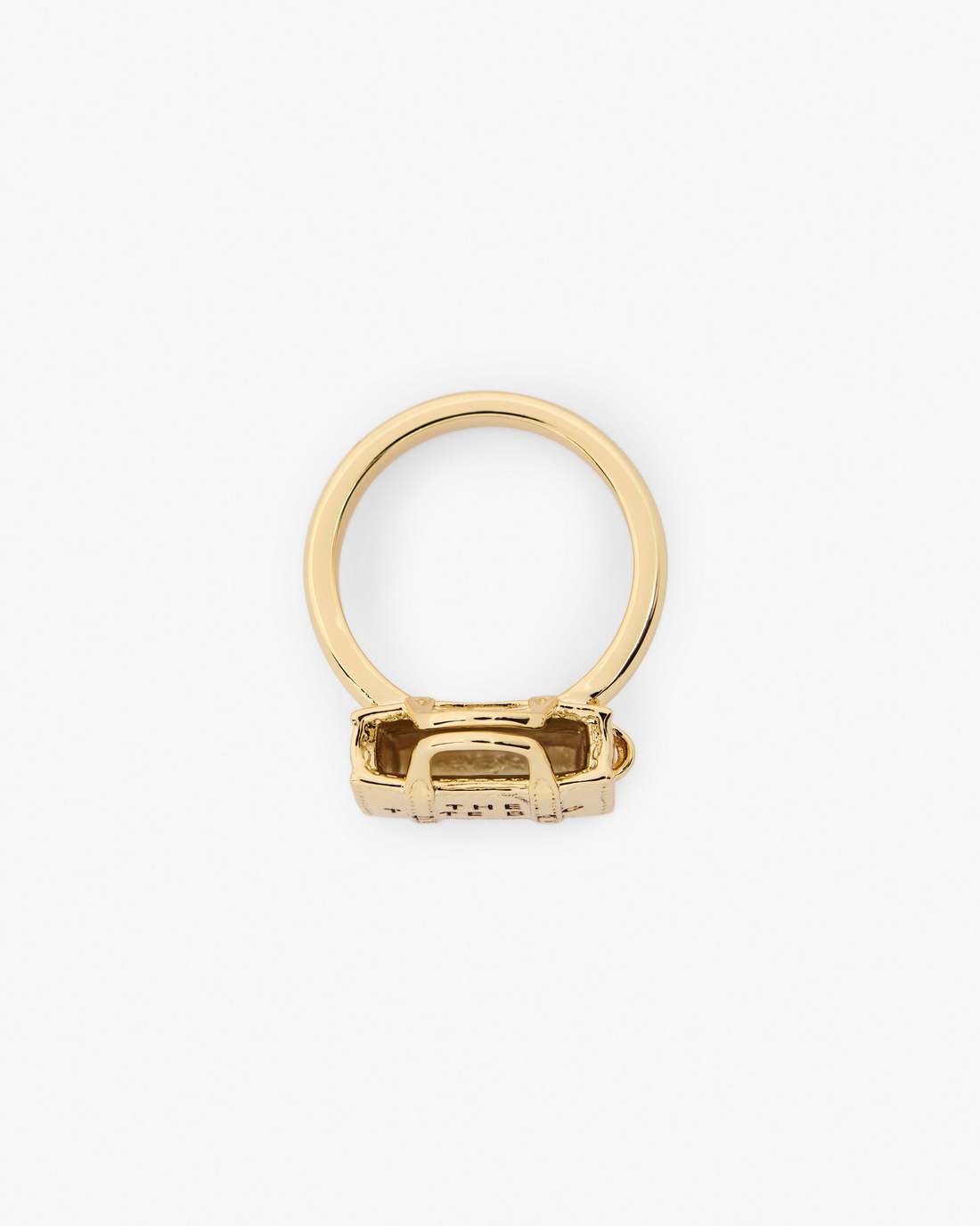 The Tote Bag Ring Light Antique Gold - Marc Jacobs