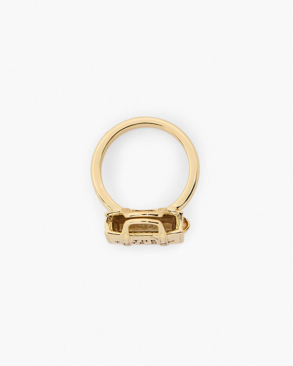 The Tote Bag Ring Light Antique Gold - Marc Jacobs